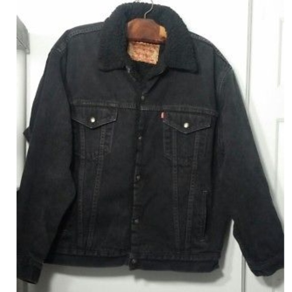 levi's fleece trucker jacket